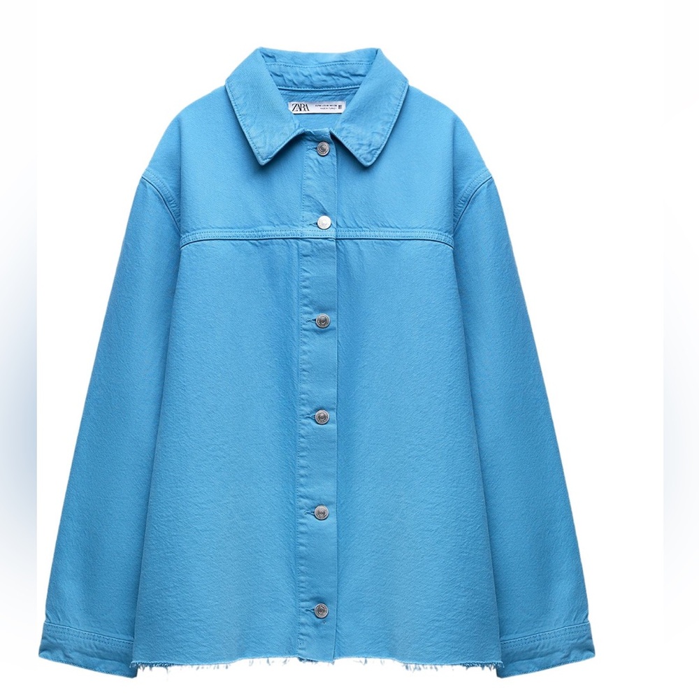 Solid Light Blue Jacket - image 1